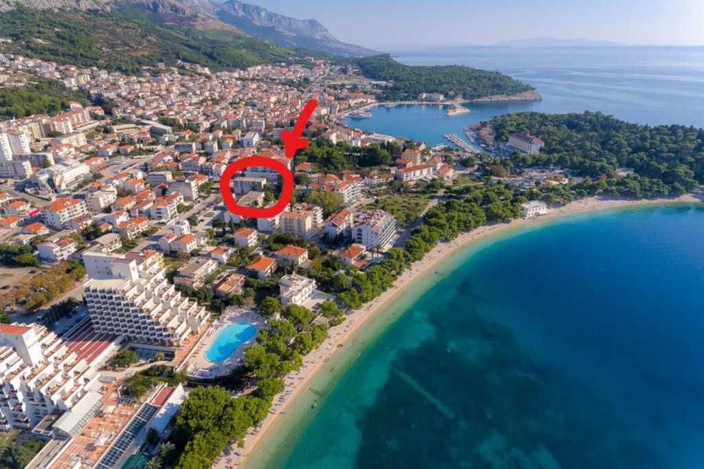 makarska mapa satelitarna Apartamenty Makarska | Top noclegi Makarska (Chorwacja)